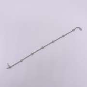 14kt Solid White Gold & Diamond Tennis Bracelet