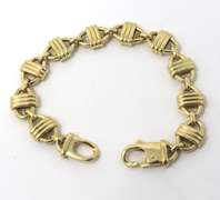 Incredible 18kt Fancy Link Bracelet