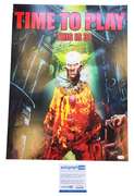 Rob Zombie This Is 31 Time To Play Signed 18x24 Poster ACOA