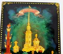 Artist Signed Vintage Handpainted Russian Box