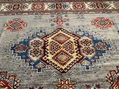 STUNNING FINE SUPER KAZAK RUG 8x10