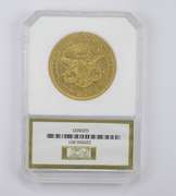 AU50 1850-O $20.00 Liberty Head Gold Double Eagle - Graded PCI