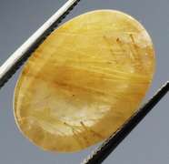 Captivating 7.09ct Golden Rutilated Quartz