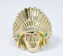 14KT Yellow Gold Chief Ring