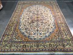 EXQUISITE PERSIAN KASHMAR MASTERPIECE 9.5x13