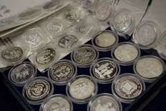 UNICEF International Year Of The Child Proof Silver Coin Set Incomplete.