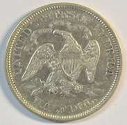 Very attractive 1876-S Seated Liberty Half Dollar. XF/AU