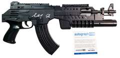 Al Pacino Scarface Autographed Signed Toy Machine Gun Tony Montana ACOA