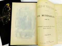 Rare! 2 Volumes Antique Victor Hugo's Les Miserables