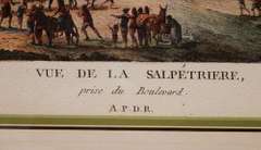 French Lithograph Decorative Art with Luxury Frame