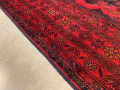 EXQUISITE AFGHAN RUG 6.7x9.9