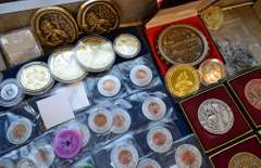 Puerto Rico Medals, Tokens, Coins Lot 50+ Items