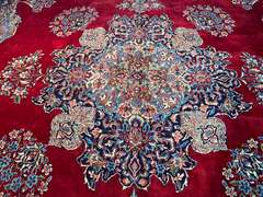 EXQUISITE OVERSIZE PERSIAN KERMAN 13x20