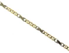 Wonderful Yellow Gold Fancy Gucci Link Bracelet