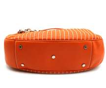 Tiffany & Co Smooth Calf Marlow Tubular Tangerine Leather Hobo Purse