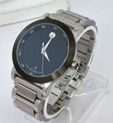 Movado Swiss Black Dial Watch. Pre-Owned