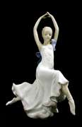 Prima Ballerina 15inc Porcelain Handcrafted Figurine