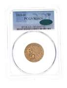 MS63+ 1910-D $5 Indian Head Gold Half Eagle - CAC - Graded PCGS