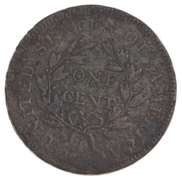 1797 Draped Bust Large Cent - NO STEMS