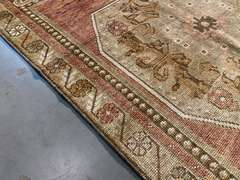 EXQUISITE VINATAGE TURKISH RUG 3.7x7
