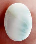 Collectors 5ct cloud blue Larimar cabochon