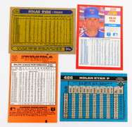 4 Nolan Ryan Baseball Cards