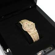 Very Rare and Collectable18kt Yellow Gold Diamond and Ruby Piaget Tanagra Watch