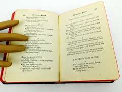 Antique Robert Browning's Poems Leather Book