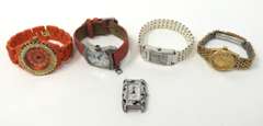 Group Lot of 5 Ladies watches