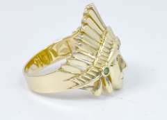 14KT Yellow Gold Chief Ring