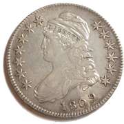 1809 Bust Half
