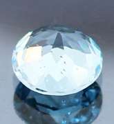 High fire 3.33ct swiss blue Topaz