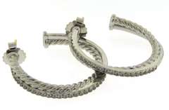 Sterling Silver Hoop Earrings