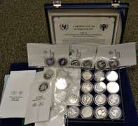 UNICEF International Year Of The Child Proof Silver Coin Set Incomplete.