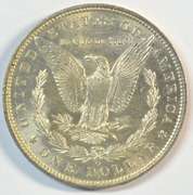Lovely BU 1887-O Morgan Silver Dollar. Better date