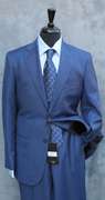Best Selling Slim Fit Sharkskin Suit By Galante