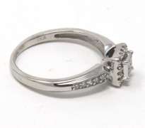 Dazzling White Gold Diamond Engagement Ring