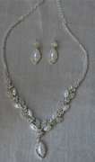 Set Of Fashion Jewelry Neck Lace And Earrings