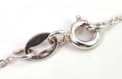 Fun & Chunky Heart Necklace in Sterling Silver