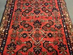 MAGNIFICENT PERSIAN HAMEDAN RUNNER 3.4x10