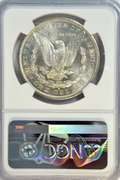 Great near Gem 1880-S Morgan Silver Dollar. NGC MS64