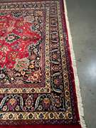 MAGNIFICENT PERSIAN MASHAD RUG 8x11