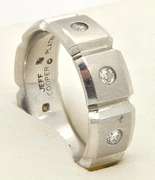 JEFF COOPER' DIAMOND PLATINUM BAND