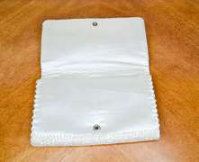 Vintage Beaded Envelope Clutch Handmade in Hong Kong