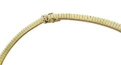Outstanding Yellow Gold Omega Necklace