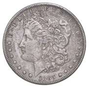 1885-S Morgan Silver Dollar