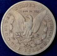 1904-S Morgan Silver Dollar, Circulated.