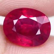 Rich blood red 3.83ct Ruby from Madagascar