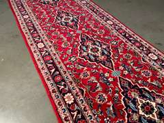 AUTHENTIC PERSIAN KASHAN RUNNER 2.7x12.9