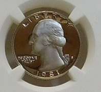 1981-S Type 2 PROOF Wash Qtr NGC PR-69-UC